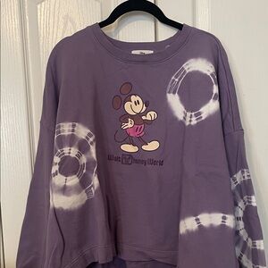 Walt Disney World Mickey Mouse cropped sweatshirt